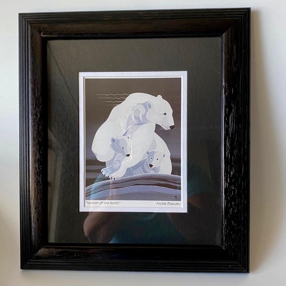 Archie Beaulieu "MOTHER of the NORTH” Vintage Framed Print - Picture 1 of 9